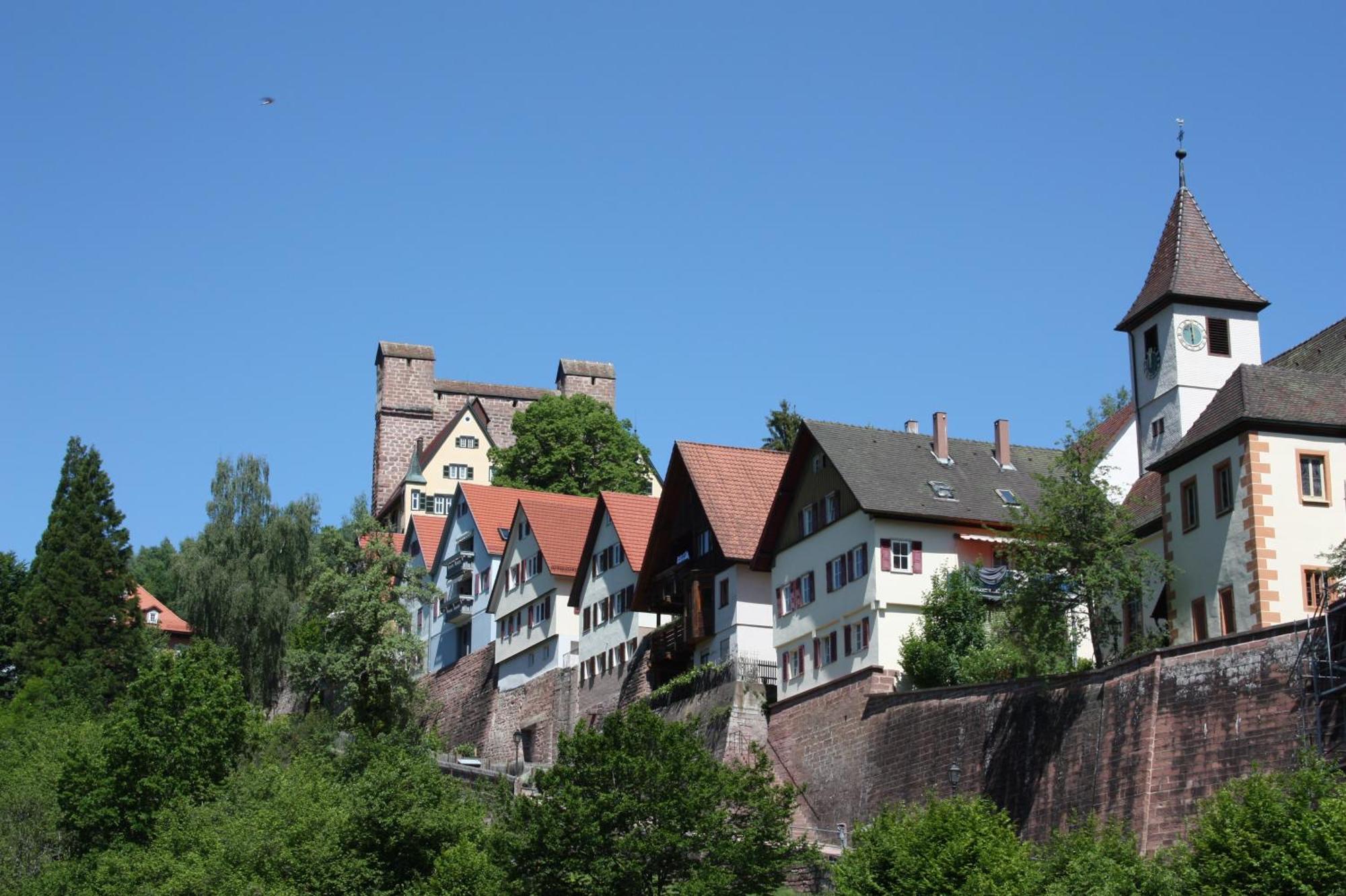 Hotel Roessle Berneck Altensteig Exterior foto