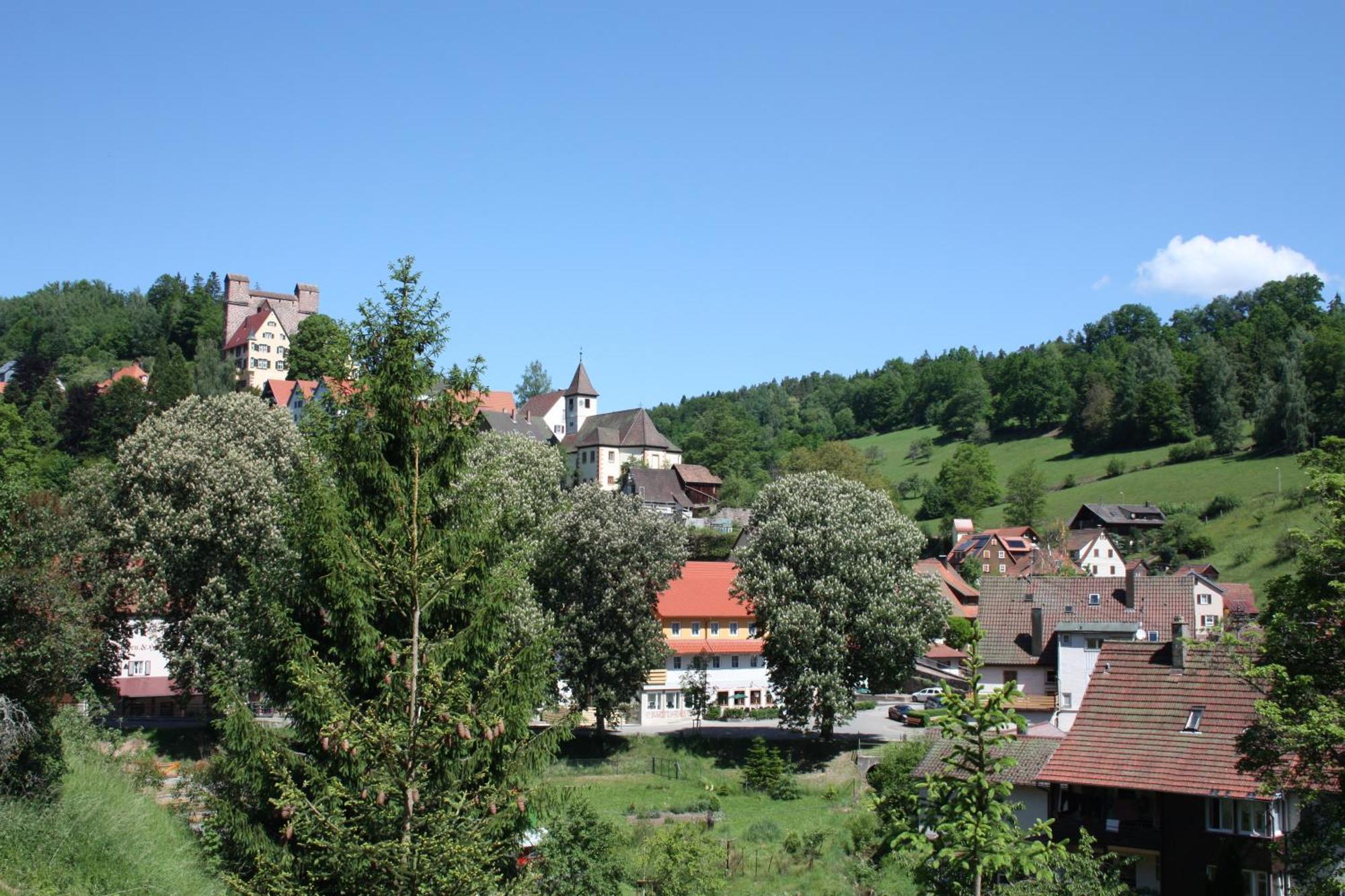 Hotel Roessle Berneck Altensteig Exterior foto