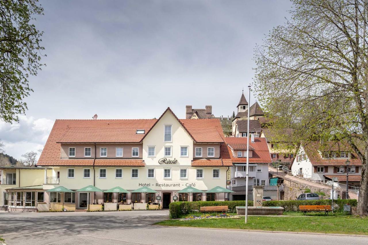 Hotel Roessle Berneck Altensteig Exterior foto