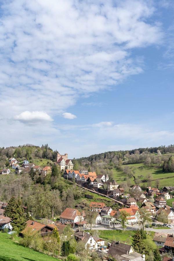 Hotel Roessle Berneck Altensteig Exterior foto